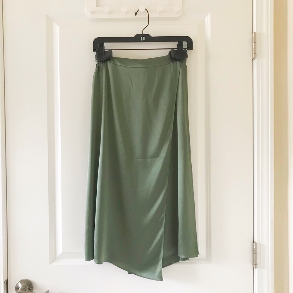 Vince silk skirt